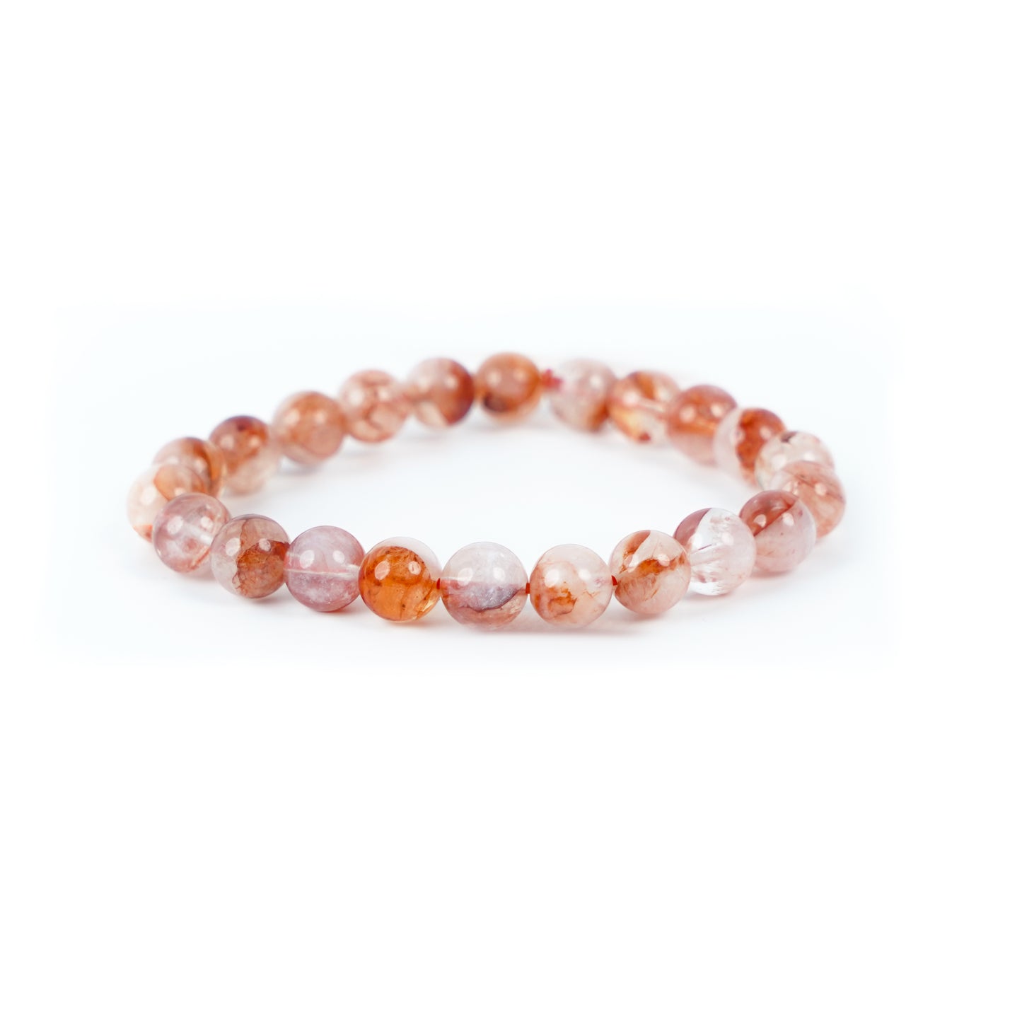 レッドヘマトイドクォーツ・天然石ブレスレット・ RJH08