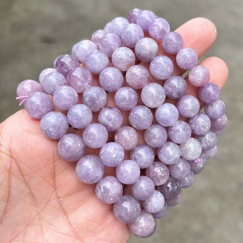 パープルレピドライト(パープルマイカ)・天然石ブレスレット・ ZPM