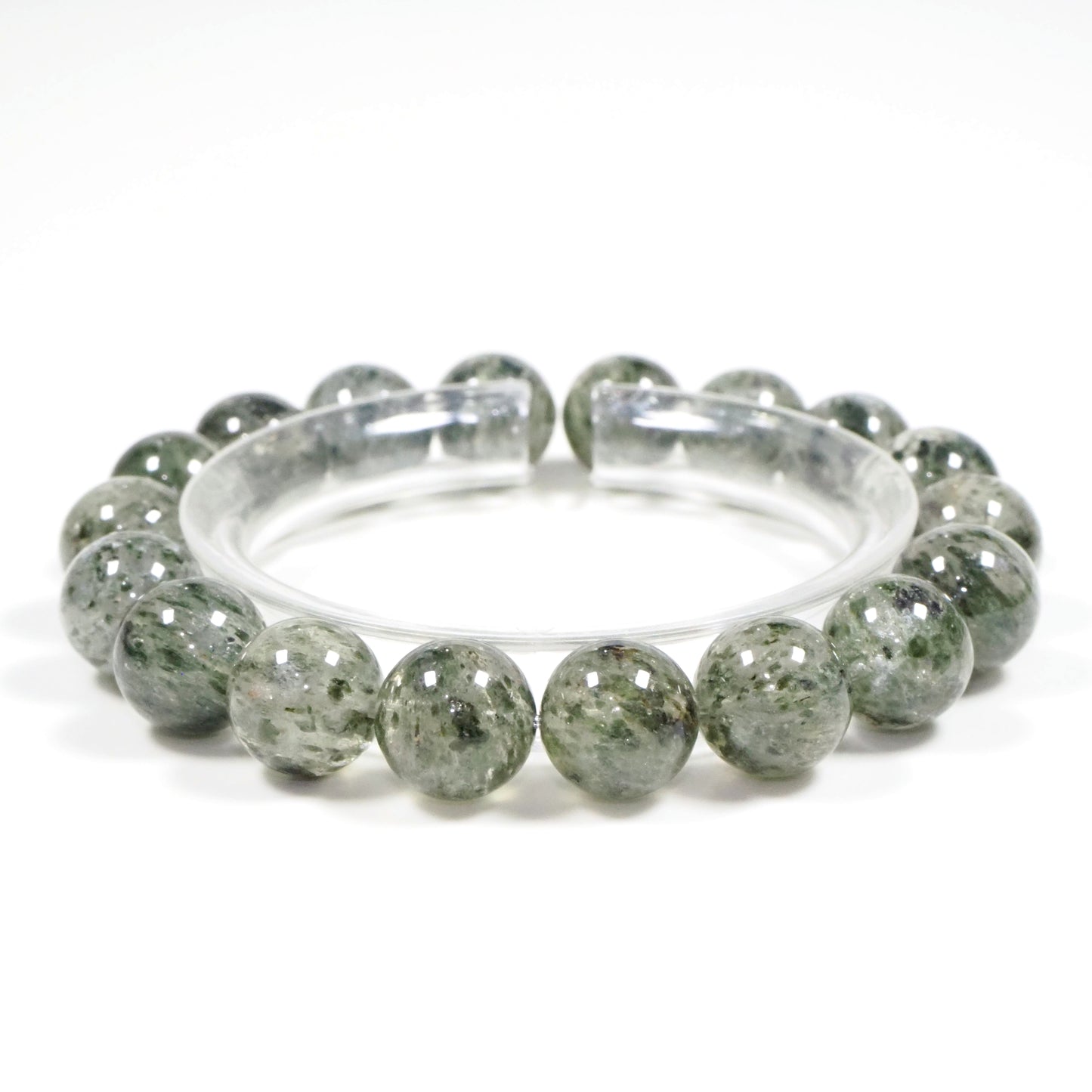 グリーンマイカファントム・天然石ブレスレット・Green Mica Phantom・ GMP11