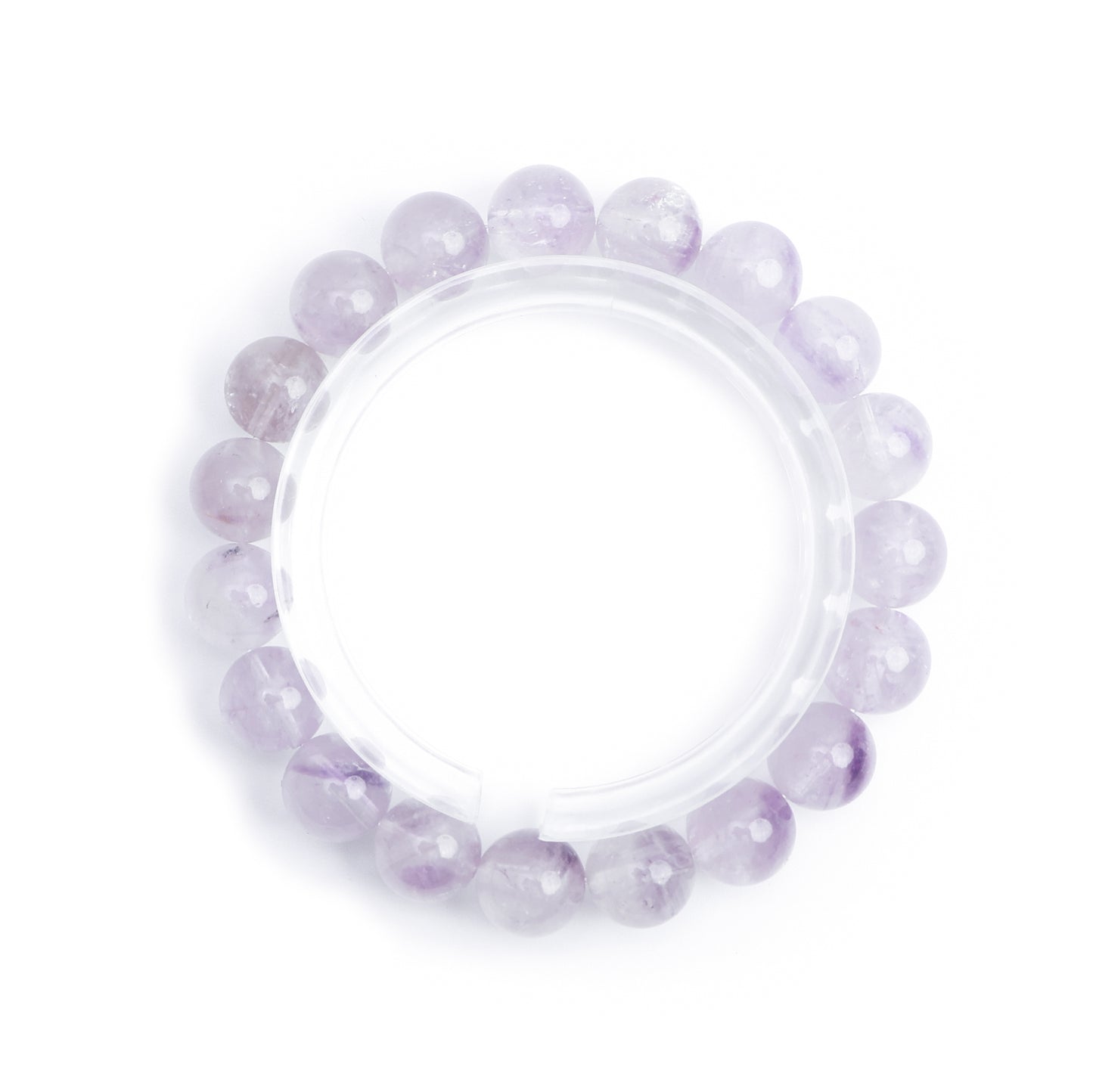 アメジスト・パープルラビットヘアファントム・天然石ブレストレット LPTM10