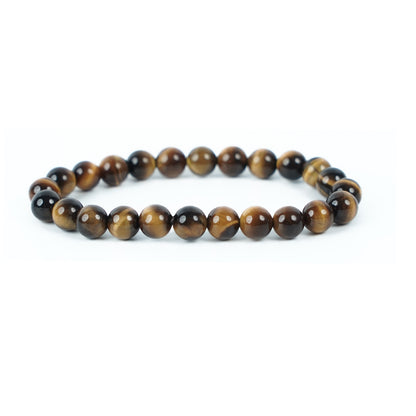 イエロータイガーアイ・天然石ブレスレット・yellow tiger eye・YTE08