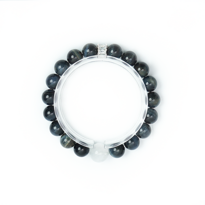 デザイン・天然石ブレスレット・ブルータイガーアイ・10mm・ LHY001
