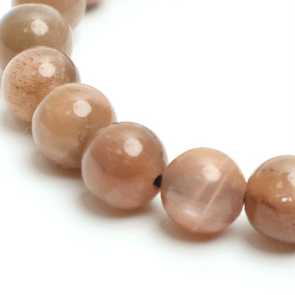 ブラックサンストーン・black gold sunstone ・日長石・天然石ブレストレット HJGG08