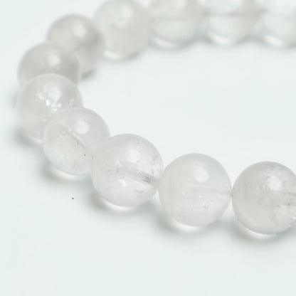 ホワイトラビットヘアファントム・天然石ブレスレット ZHTM10