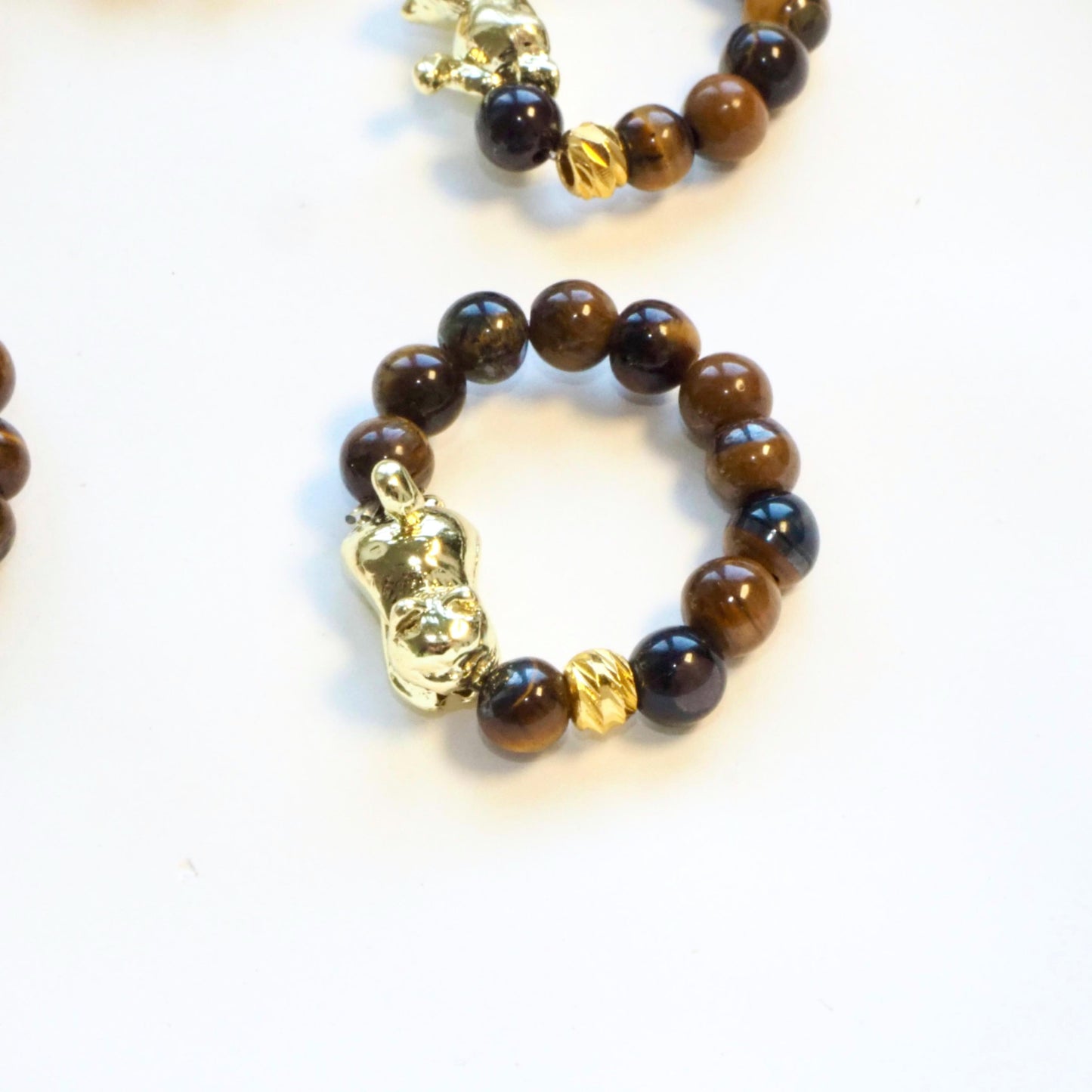 イエロータイガーアイストーンリング