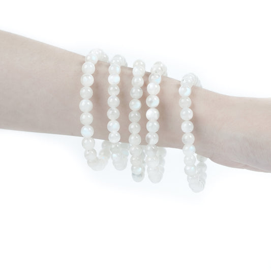 ブルームーンストーン・天然石ブレスレット・blue moon stone・ BLML07