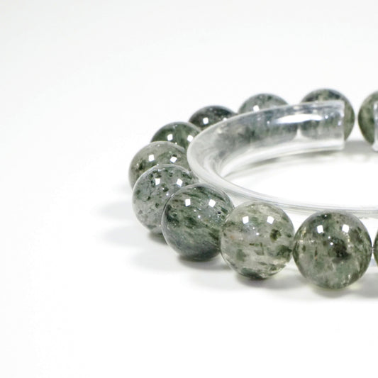グリーンマイカファントム・天然石ブレスレット・Green Mica Phantom・ GMP11
