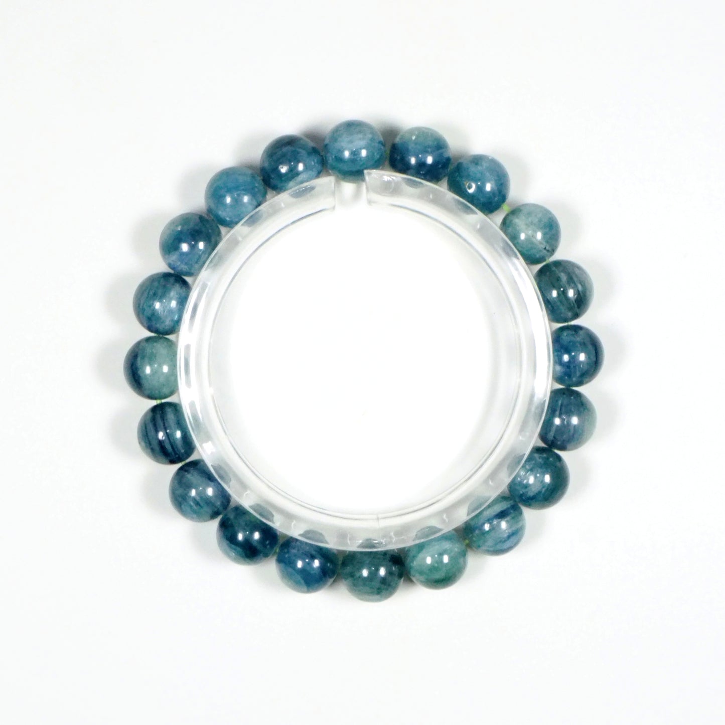 【希少】フックサイト（グーリンカイヤナイト）・天然石ブレスレット・LLJ