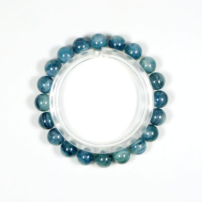 【希少】フックサイト（グーリンカイヤナイト）・天然石ブレスレット・LLJ