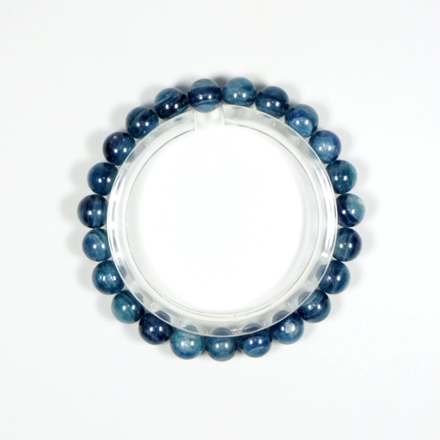 【希少】フックサイト（グーリンカイヤナイト）・天然石ブレスレット・LLJ