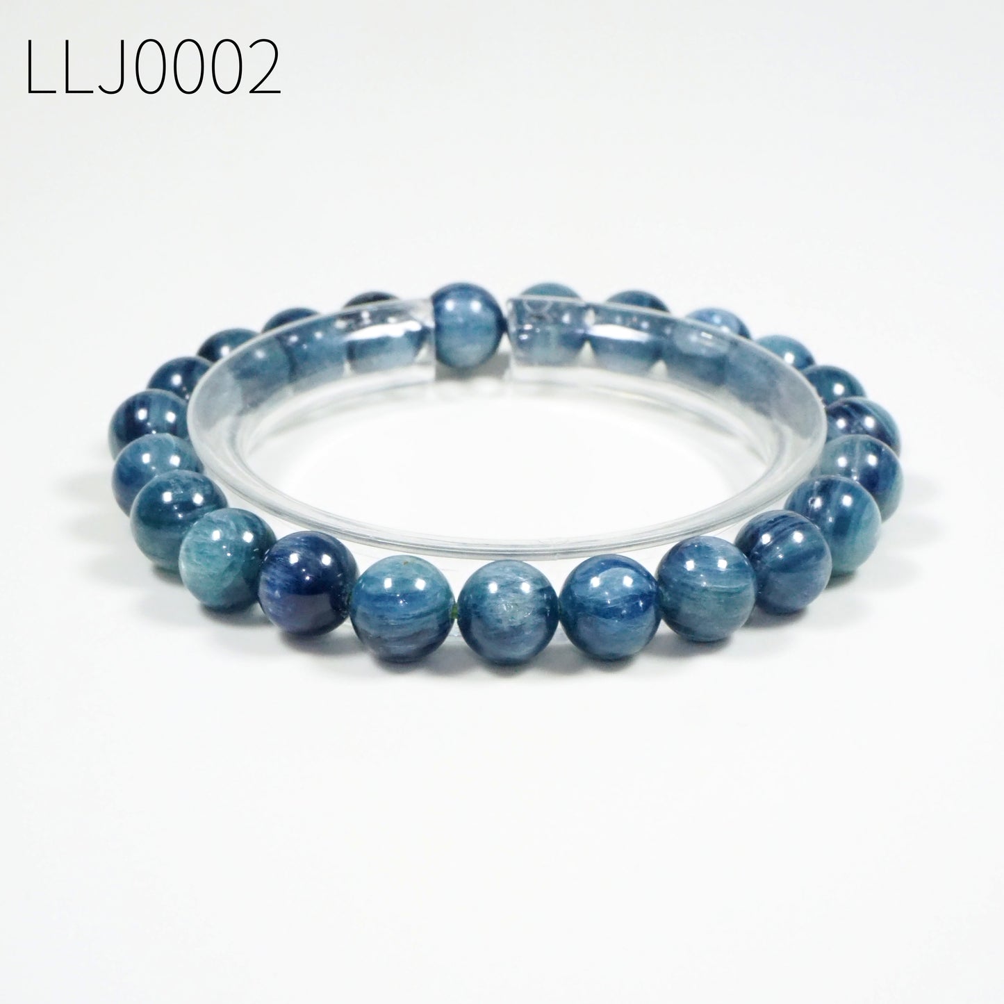 【希少】フックサイト（グーリンカイヤナイト）・天然石ブレスレット・LLJ