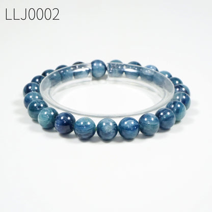 【希少】フックサイト（グーリンカイヤナイト）・天然石ブレスレット・LLJ