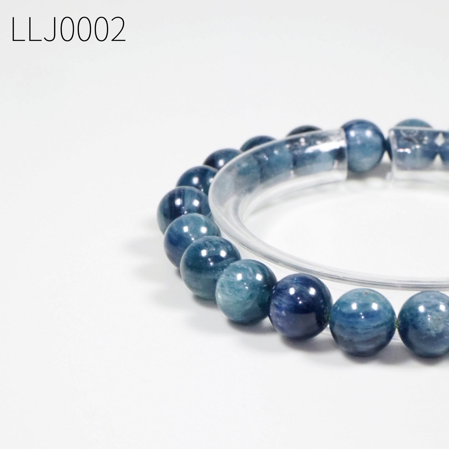 【希少】フックサイト（グーリンカイヤナイト）・天然石ブレスレット・LLJ