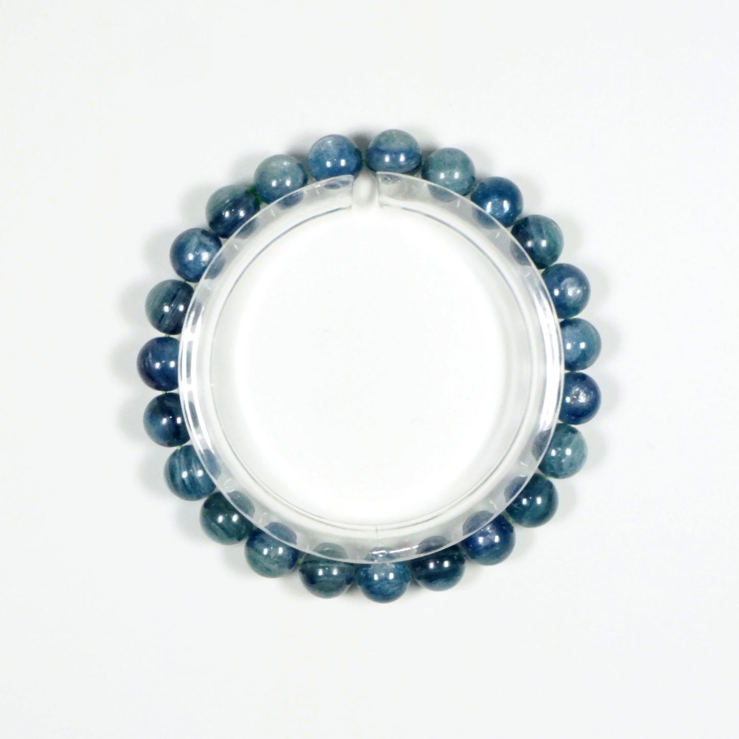 【希少】フックサイト（グーリンカイヤナイト）・天然石ブレスレット・LLJ