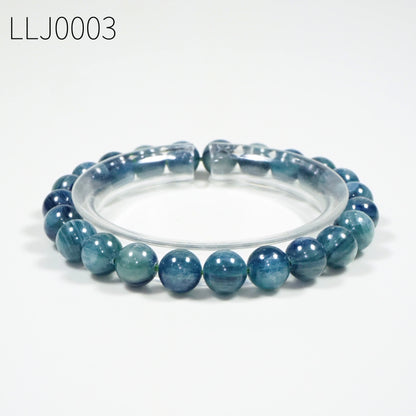 【希少】フックサイト（グーリンカイヤナイト）・天然石ブレスレット・LLJ