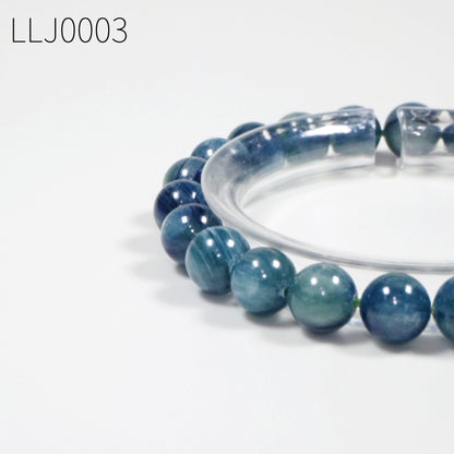 【希少】フックサイト（グーリンカイヤナイト）・天然石ブレスレット・LLJ