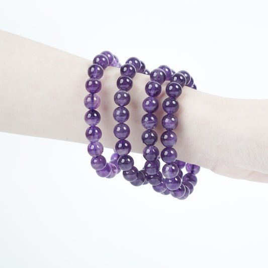 ウルグアイアメジスト・天然石ブレストレット・ WLGZ09