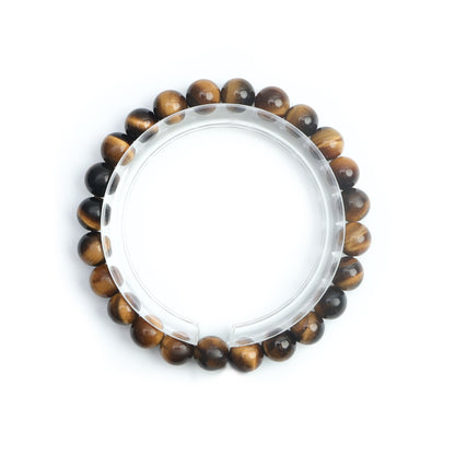 イエロータイガーアイ・天然石ブレスレット・yellow tiger eye・YTE08