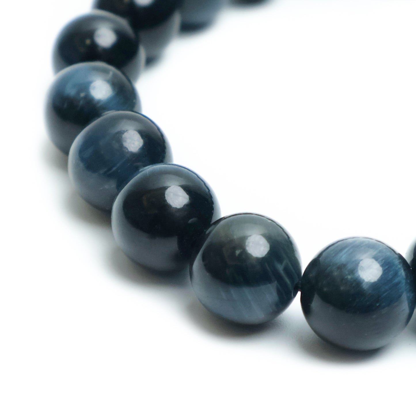 高品質・ブルータイガーアイ・天然ブレスレット・blue tiger eye・ BTE10