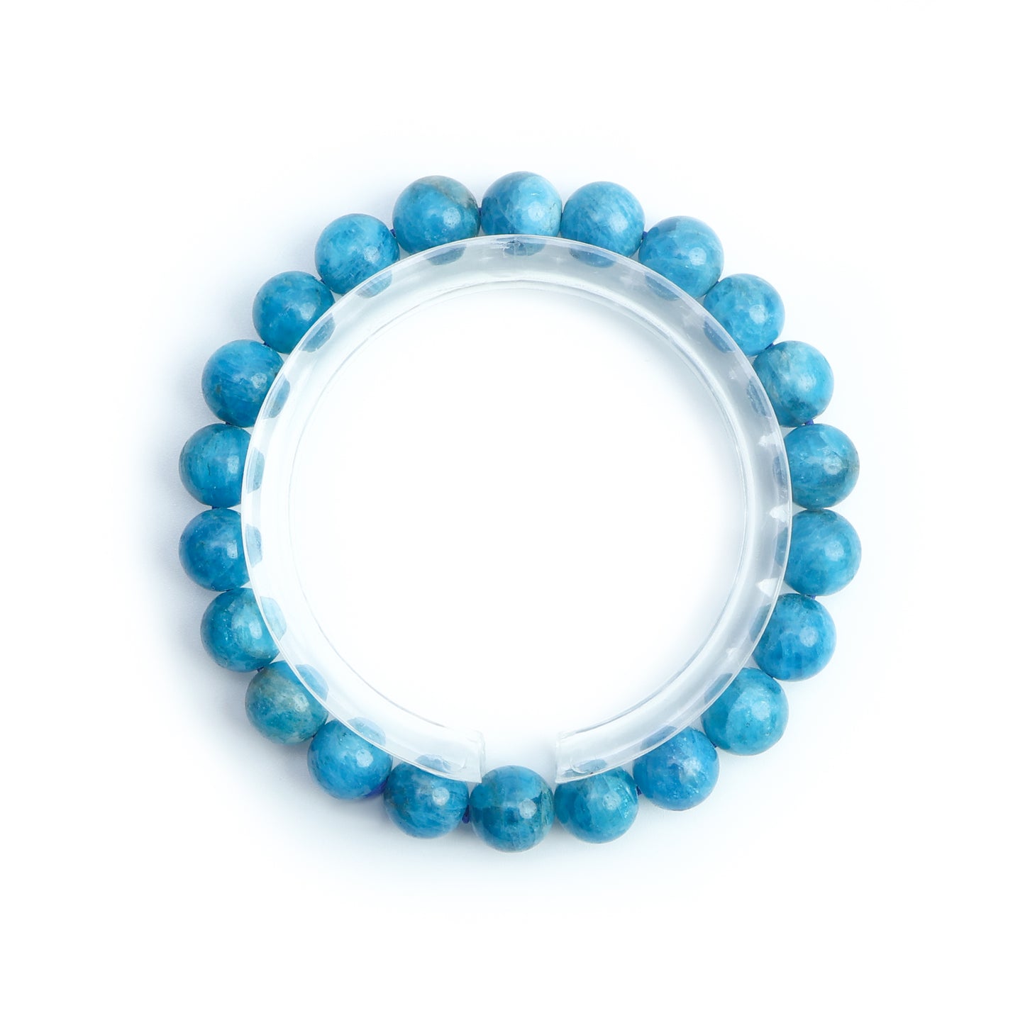 ブルーアパタイト・天然石ブレストレット・blue apatite・ LLH09