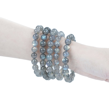 高品質・ラブラドライト・天然石ブレスレット・labradorite・GML09